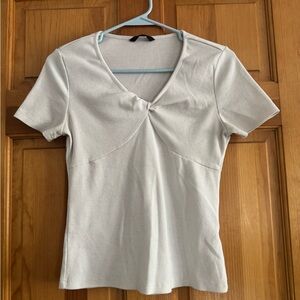Elegant White Women's Top